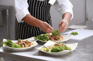 Restaurang med USA-tema